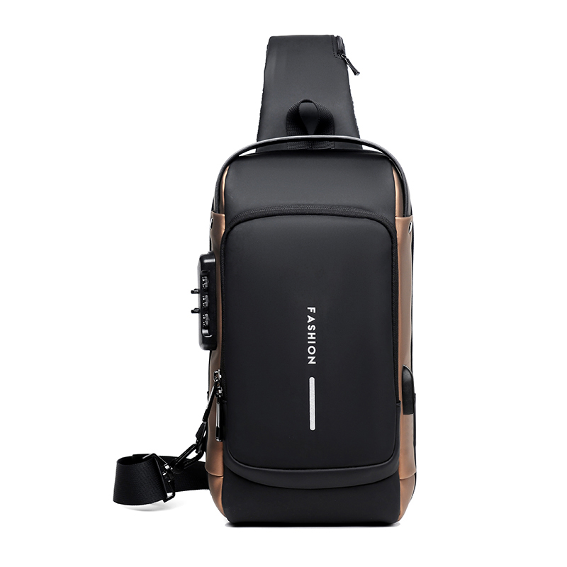 Travel Accessories Men - Tas Selempang Pria Multifungsi Anti Maling