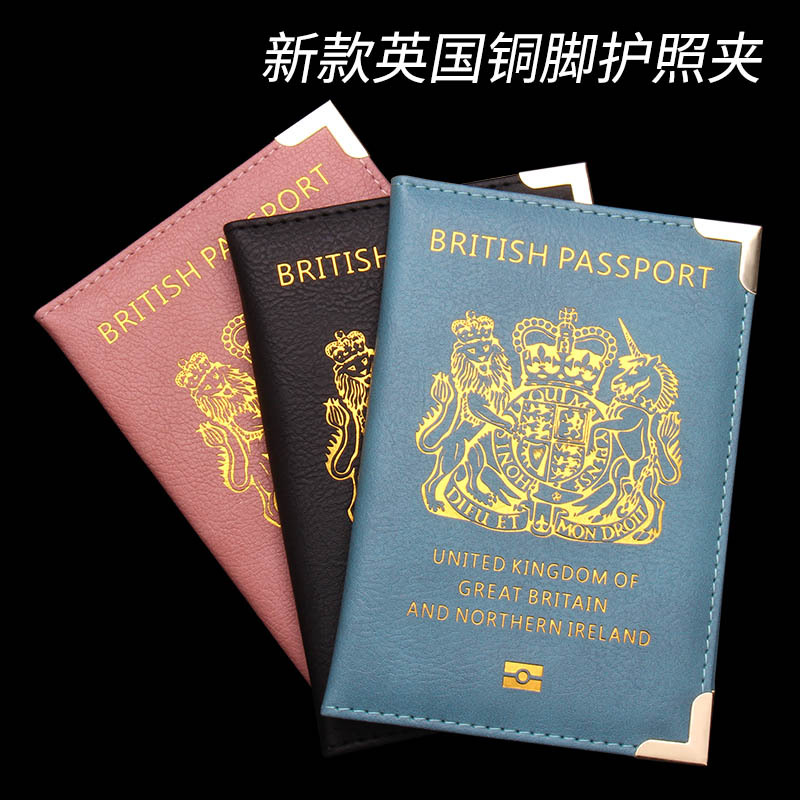 Passport Holder Rfid - Dompet Kulit Penutup Paspor dengan Penyangga