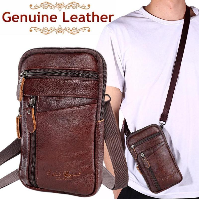 Travel Accessories Men - Tas Kulit Asli Pria Tas Pinggang