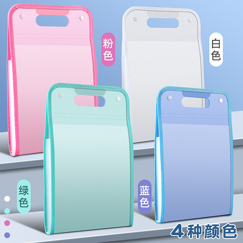 Document Organizer Folder - 13 Folder File Saku Portabel Ukuran