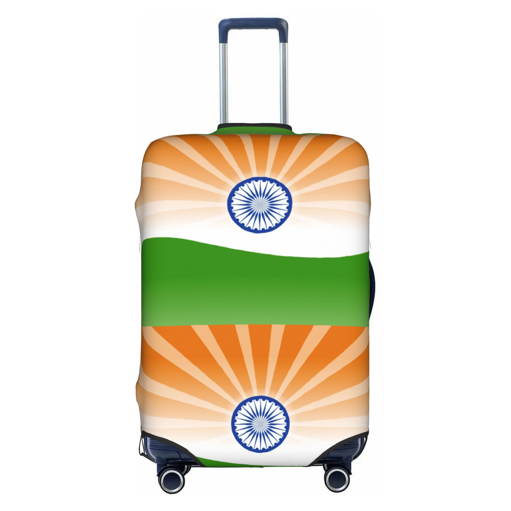 Travel Accessories India - Penutup Bagasi Perjalanan Bendera India Pelindung