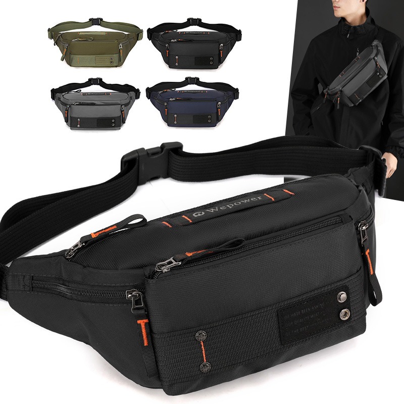 Travel Accessories Men - Tas Pinggang Pria, Tas Selempang Dada,
