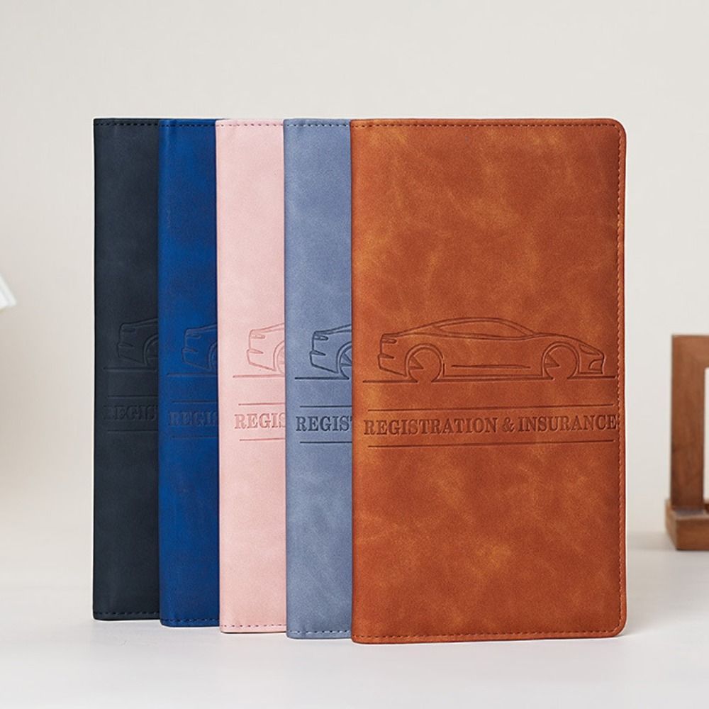 Passport Holder Rfid - Dompet Kulit PU Penyimpanan Paspor, Penutup