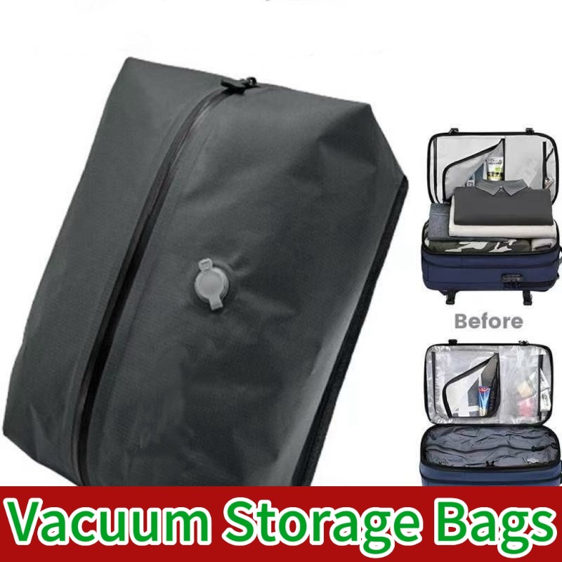Travel Accessories Packing Cubes - Tas Penyimpanan Vakum, Perlengkapan Perjalanan, Tas