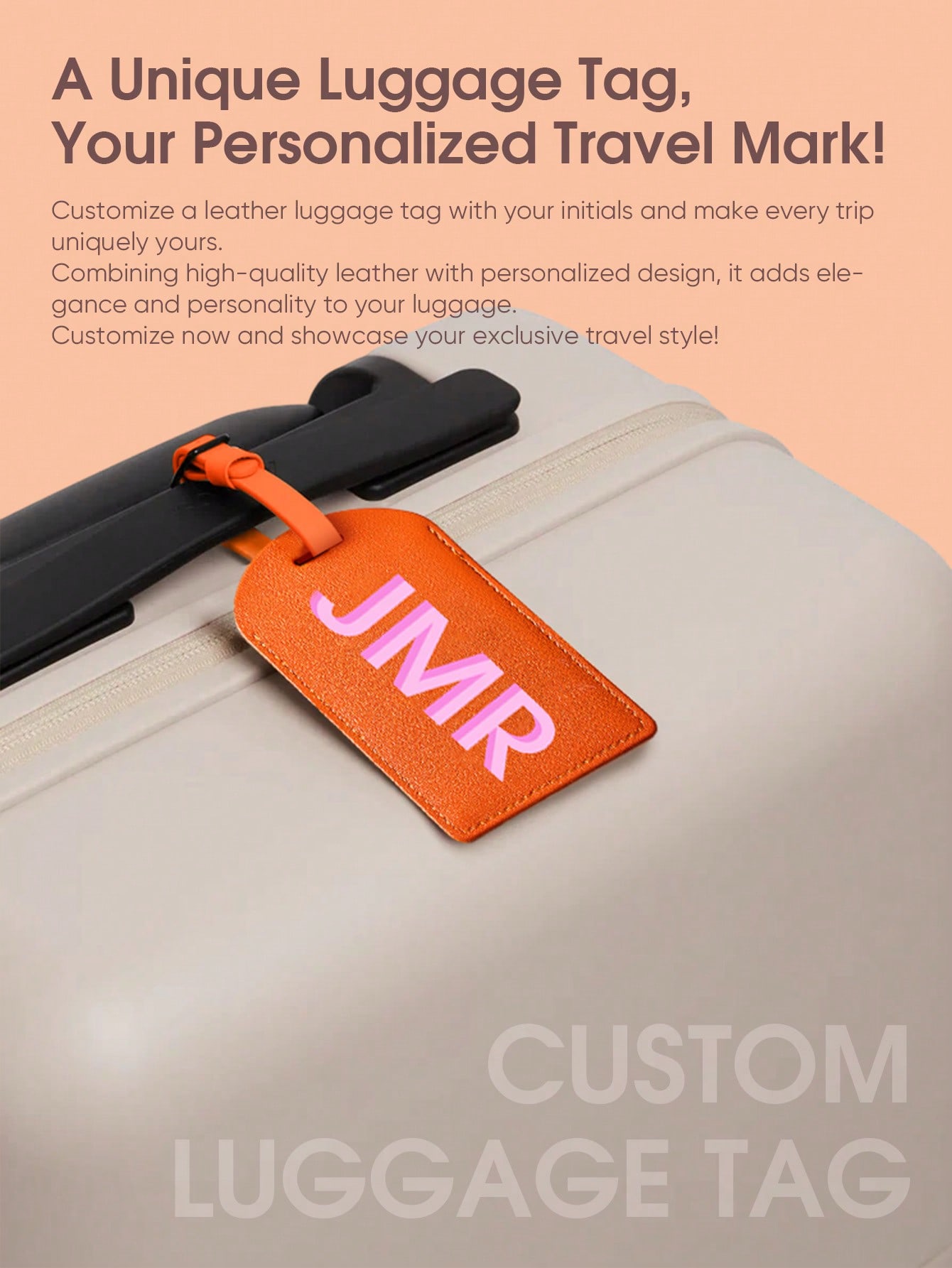 Tag Bagasi Inisial Pribadi Hur - Travel Accessories Men ulasan dan harga