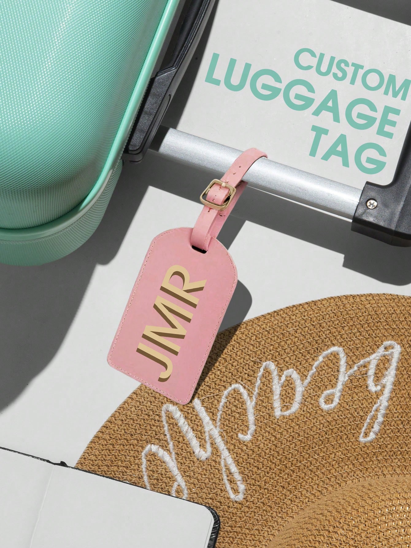 Tag Bagasi Inisial Pribadi Hur - Travel Accessories Men ulasan dan harga