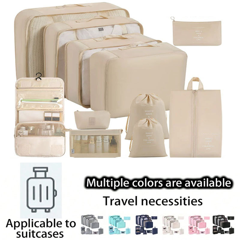 Set Tas Penyimpanan Perjalanan - Travel Accessories Packing Cubes ulasan dan harga