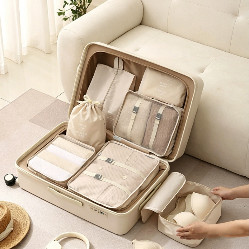 Set 7 Kantong Packing Cube - T - Travel Accessories Packing Cubes ulasan dan harga