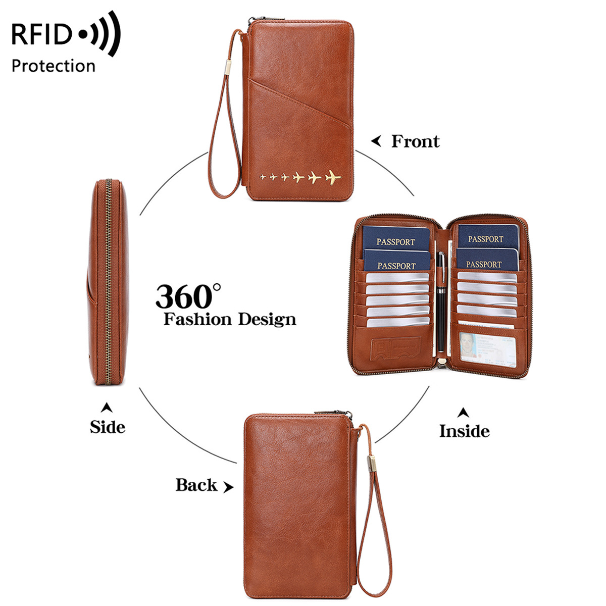 Dompet Paspor Anti RFID Desain - Passport Holder Rfid ulasan dan harga