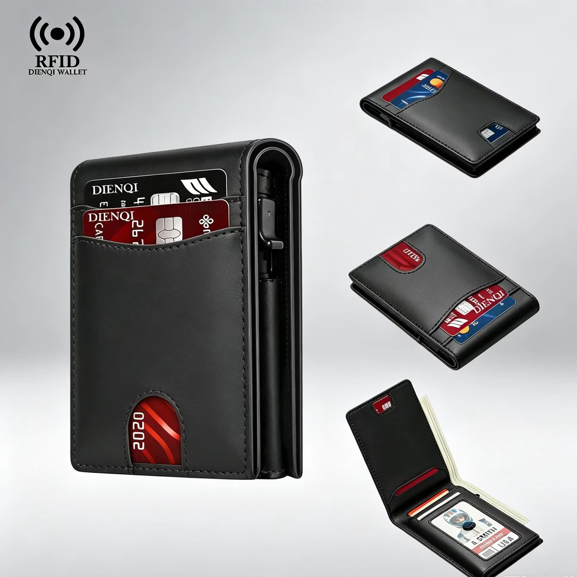 Dompet Pria Saku Tempat Kartu  - Passport Holder Rfid ulasan dan harga