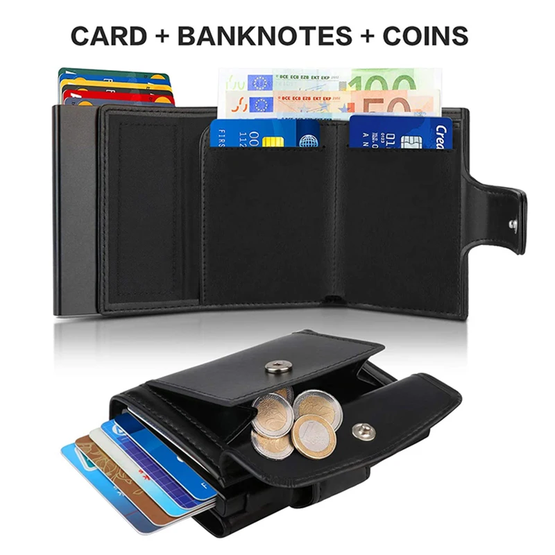 Dompet Kartu Bisnis Logam Anti - Passport Holder Rfid ulasan dan harga
