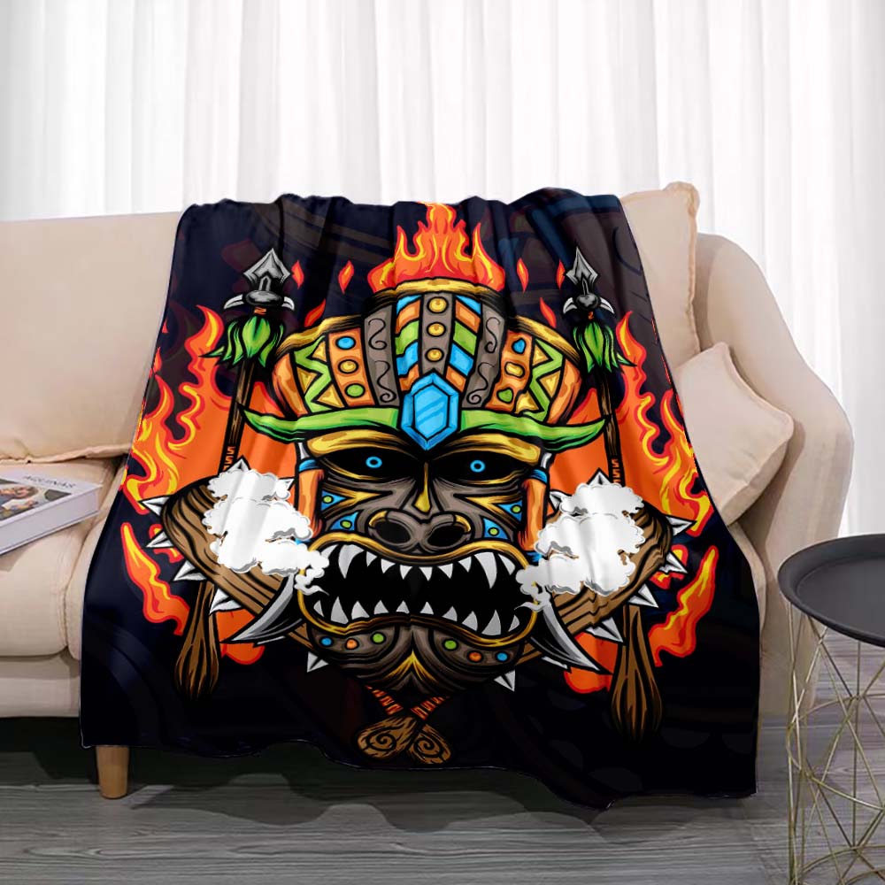 Tiki Bar Fashion flanel selimu - Travel Accessories Hawaii ulasan dan harga