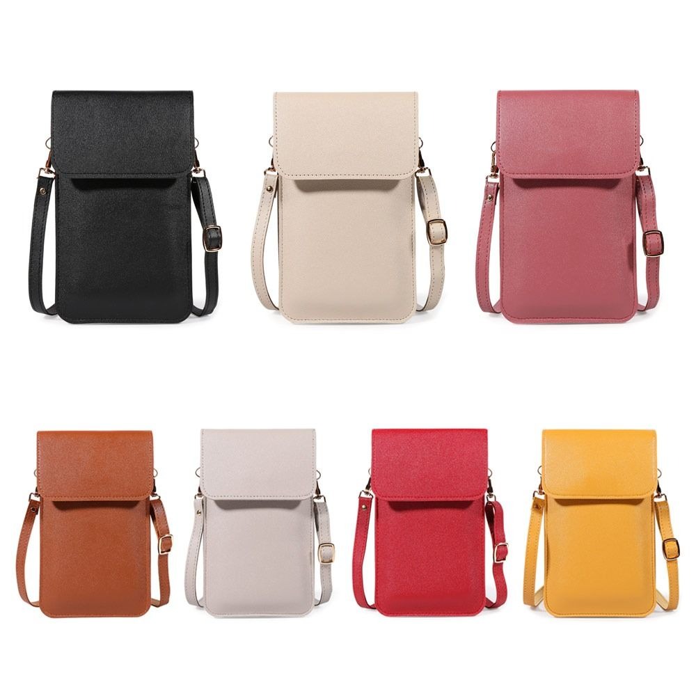 Tas Ponsel Layar Sentuh Kulit  - Passport Holder Rfid ulasan dan harga