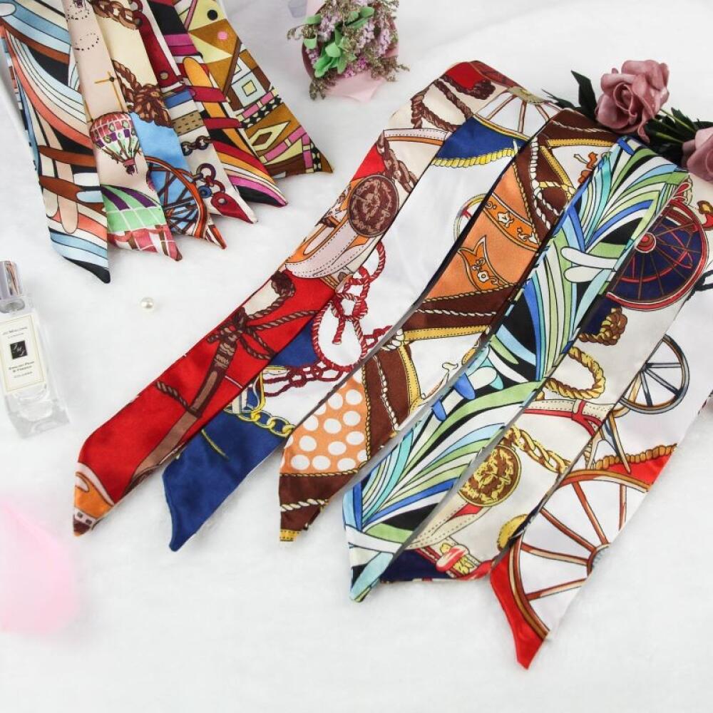 Syal Sutra Korea Lembut Satin  - Travel Accessories Present ulasan dan harga
