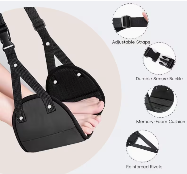 Sandaran kaki yang dapat dises - Travel Accessories Long Haul ulasan dan harga
