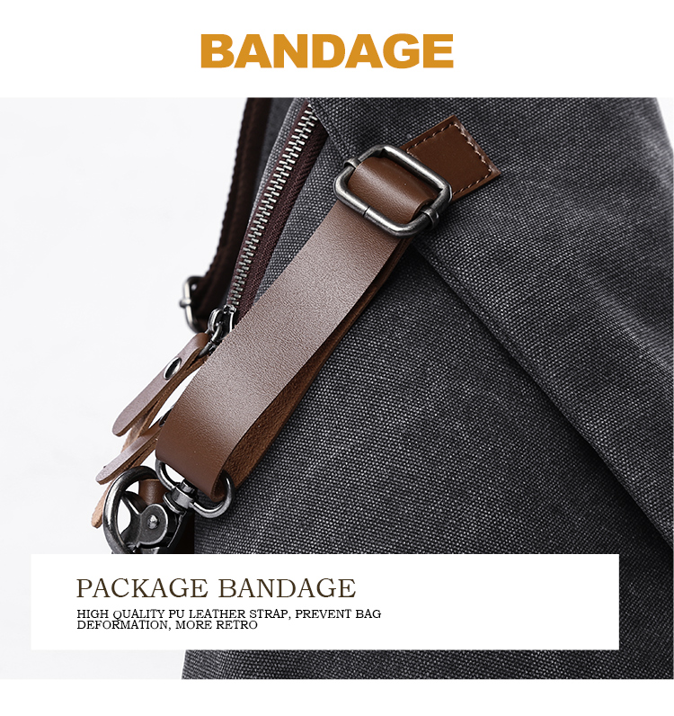Tas Selempang Kanvas Retro Kap - Travel Accessories Men ulasan dan harga