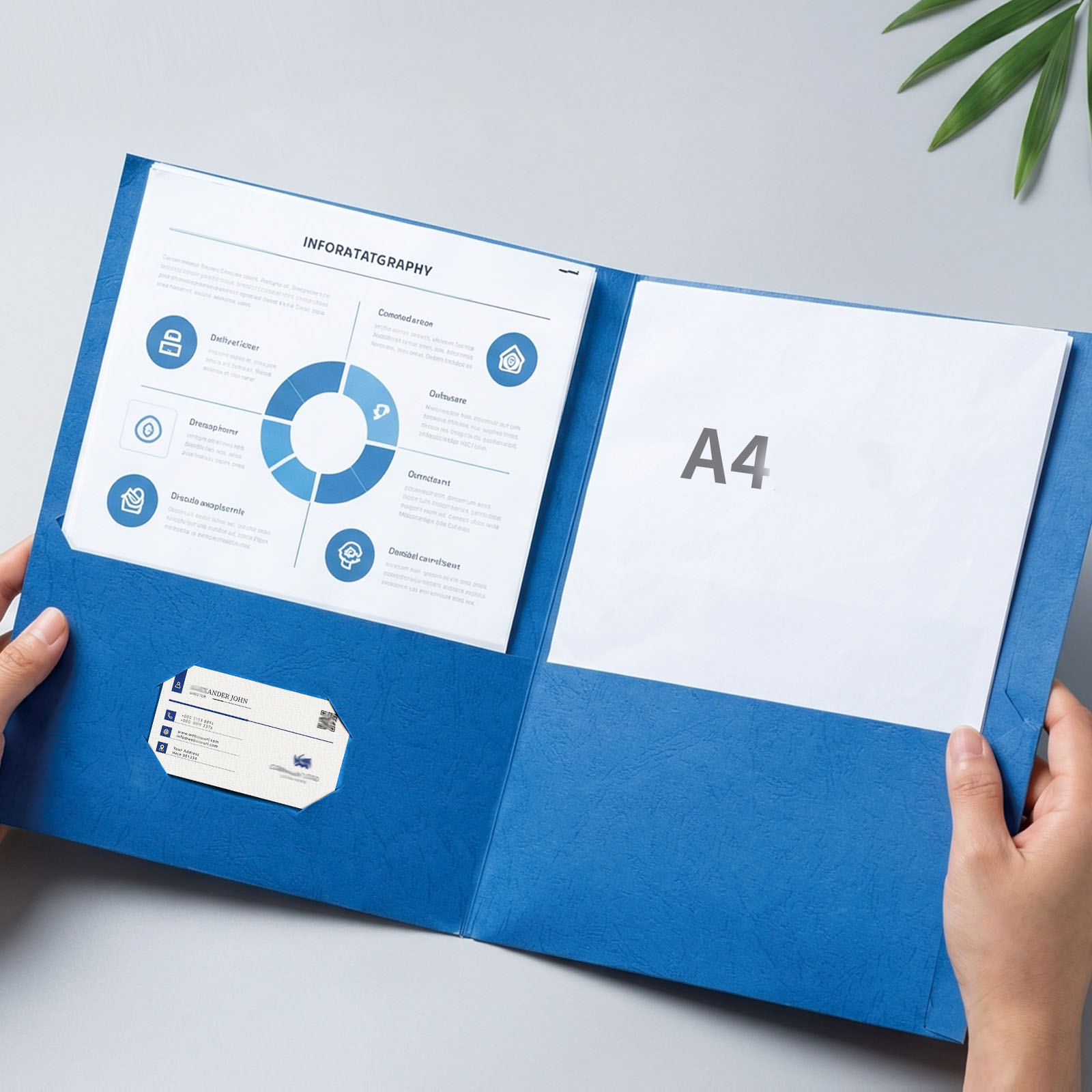 10 Buah/Lot Folder Bisnis A4 K - Document Organizer Folder ulasan dan harga