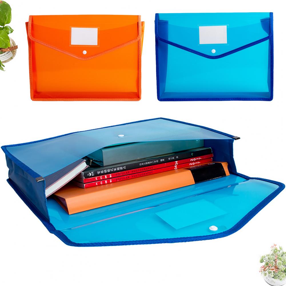 Folder Plastik A4/B5 Tahan Air - Document Organizer Folder ulasan dan harga