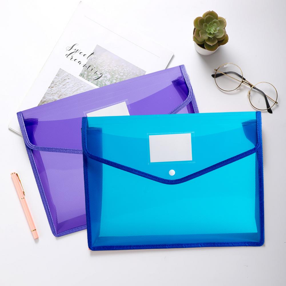 Folder Plastik A4/B5 Tahan Air - Document Organizer Folder ulasan dan harga