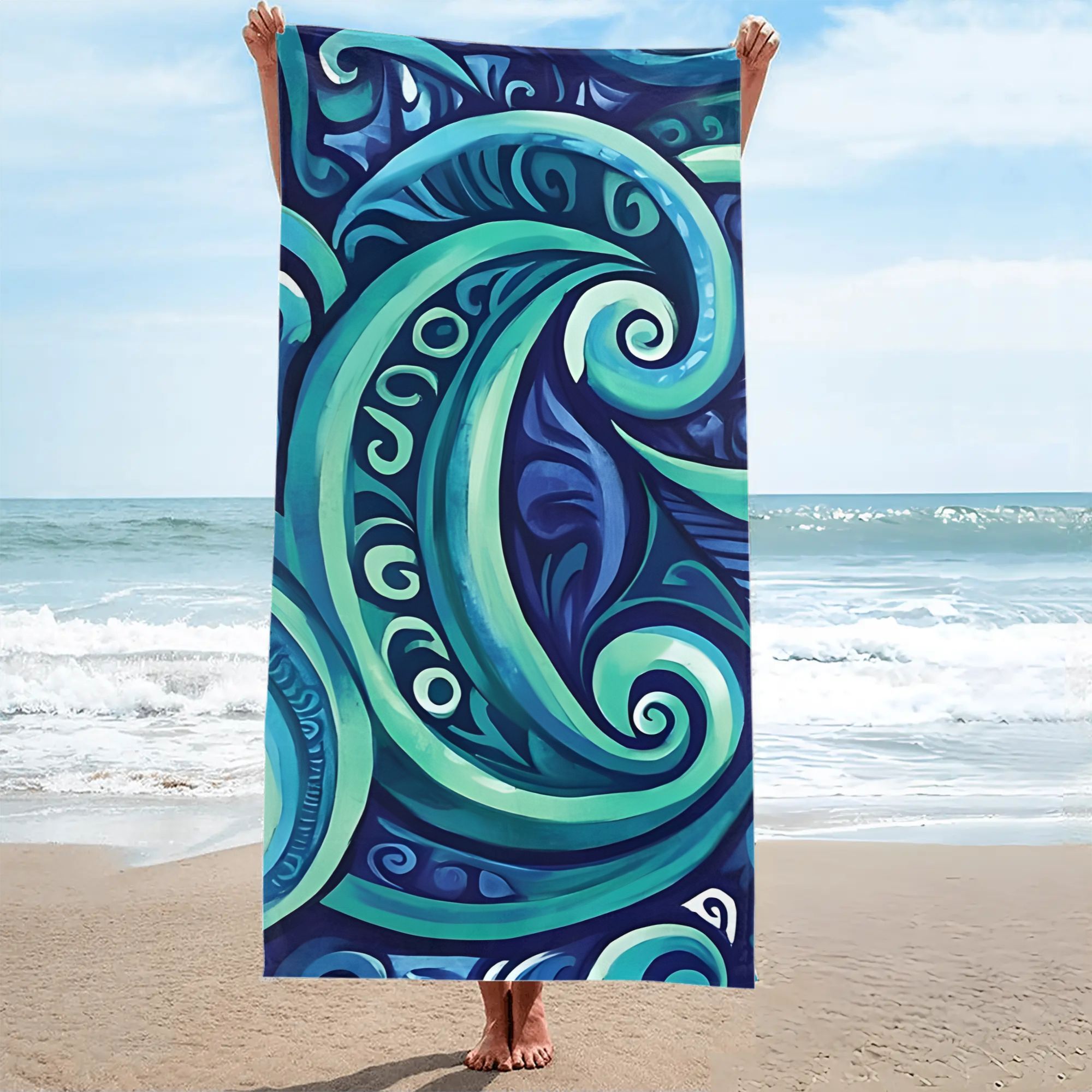 1 Buah Handuk Pantai Mandala B - Travel Yoga Accessories ulasan dan harga