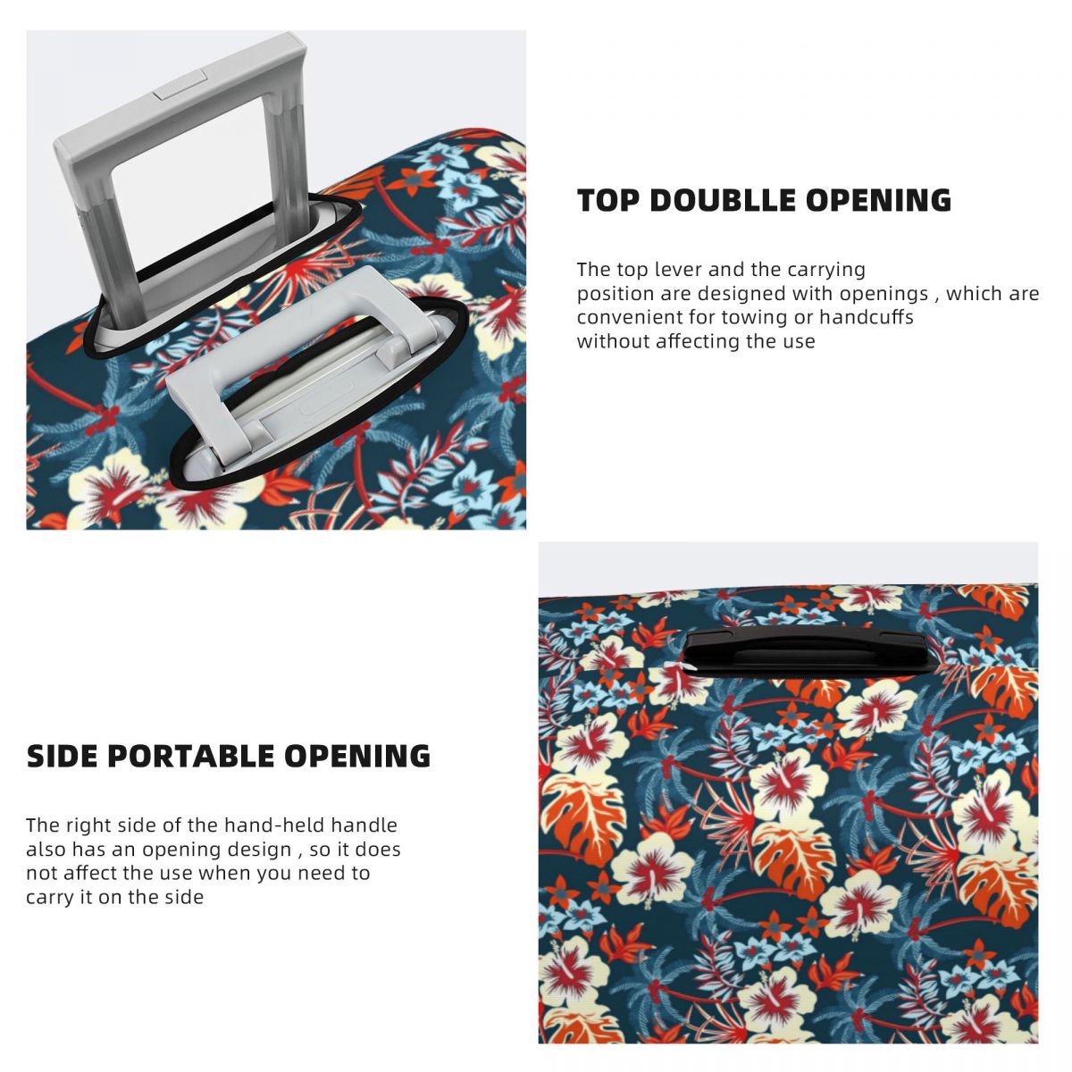 Penutup Koper Pelindung Tahan  - Travel Accessories Hawaii ulasan dan harga