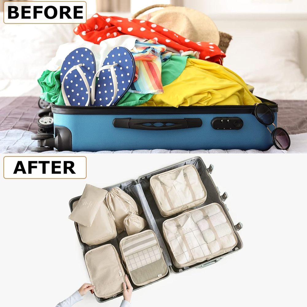 Set Kubus Pengemas atau Organi - Travel Accessories Packing Cubes ulasan dan harga