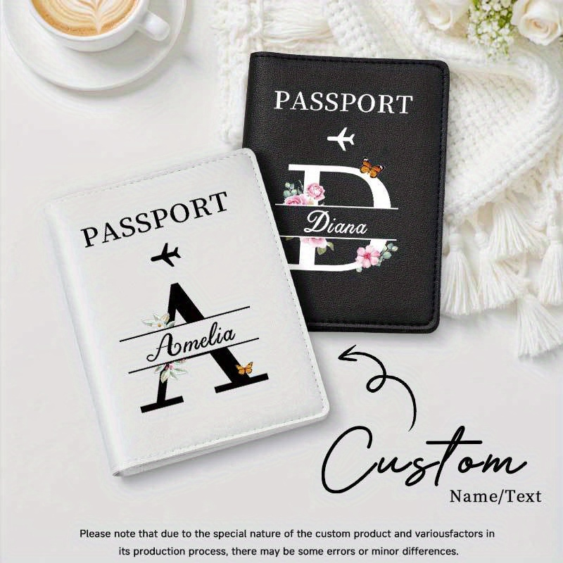 Tempat Paspor Coklat Personali - Travel Accessories Present ulasan dan harga