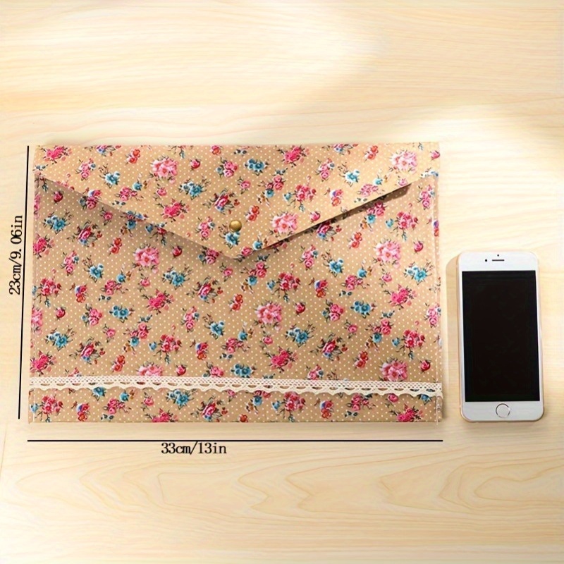 1 buah A4 berkas berkas elegan - Document Organizer Folder ulasan dan harga